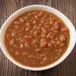 Close-up of BBQ baked beans side dish